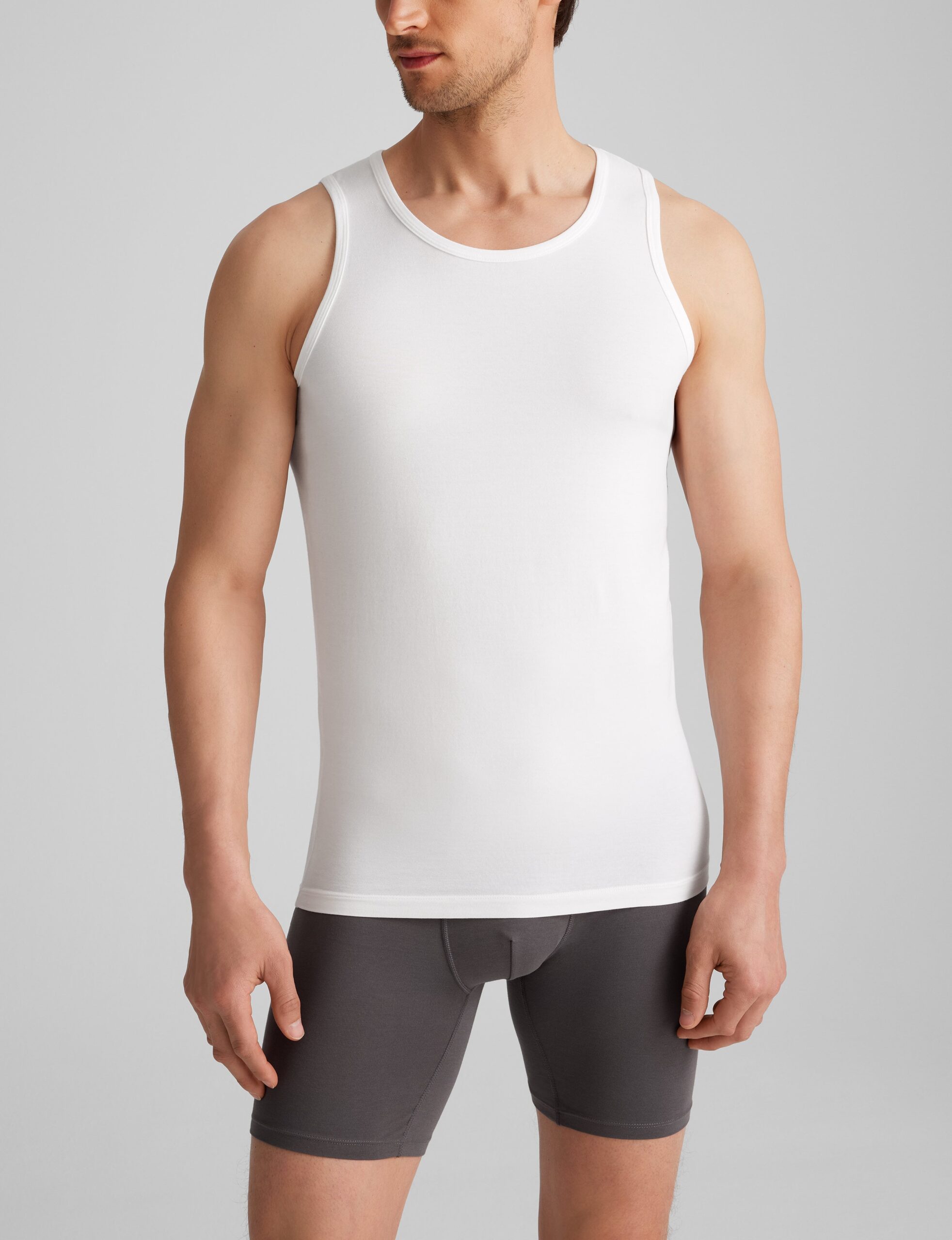 Cool Cotton Tank Stay-Tucked Undershirt (3-Pack) - Image 2