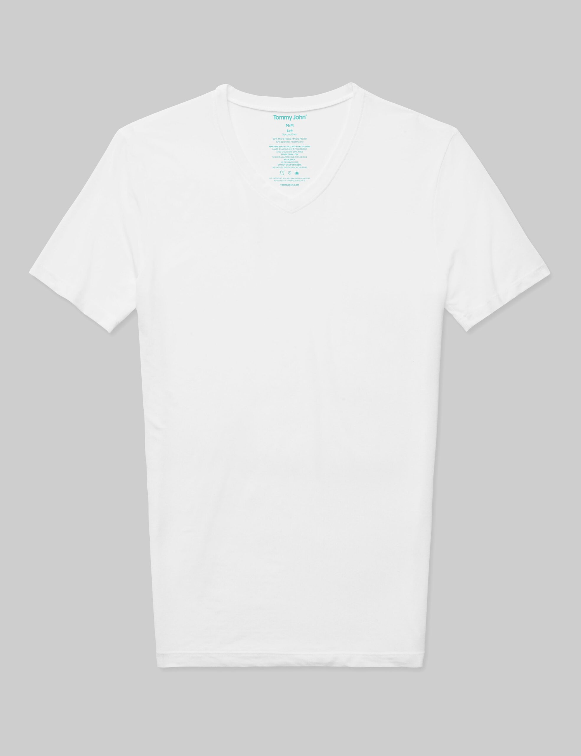 Second Skin High V-Neck Stay-Tucked Undershirt