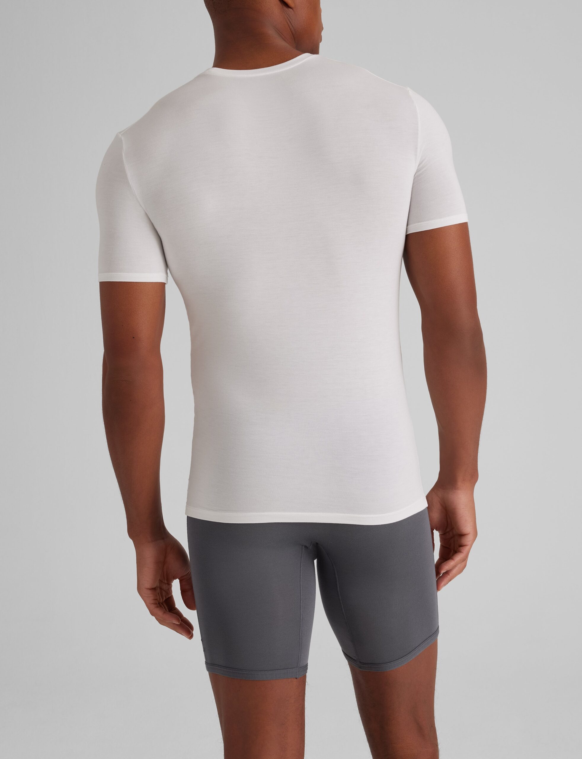 Second Skin Crew Neck Stay-Tucked Undershirt - Image 3