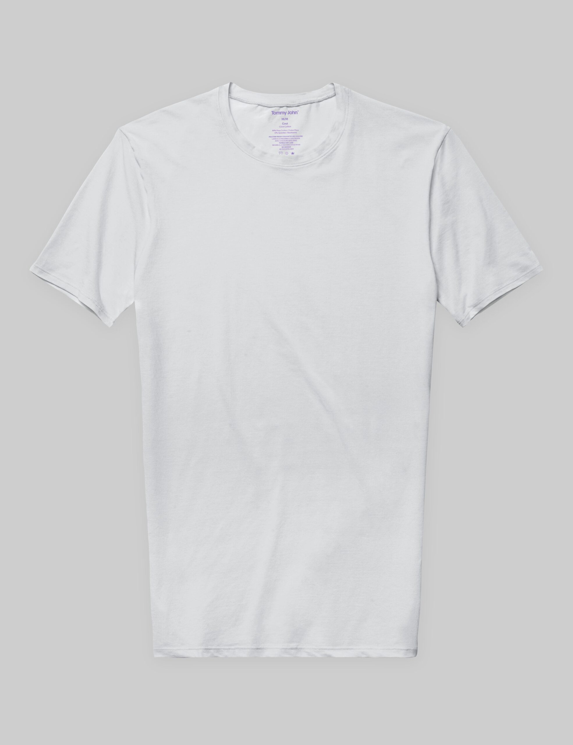 Cool Cotton Crew Neck Stay-Tucked Undershirt