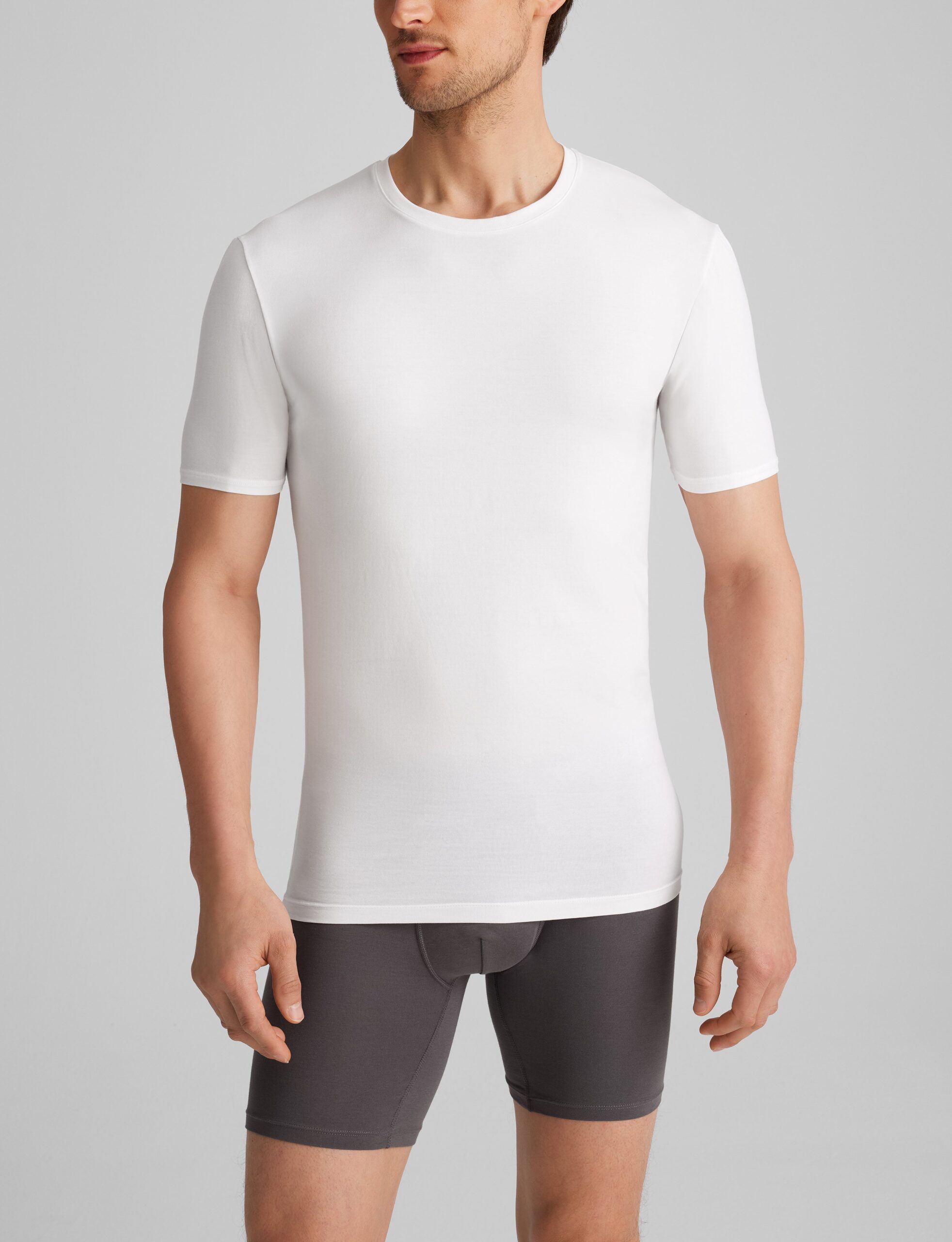 Cool Cotton Crew Neck Stay-Tucked Undershirt (6-Pack) - Image 2