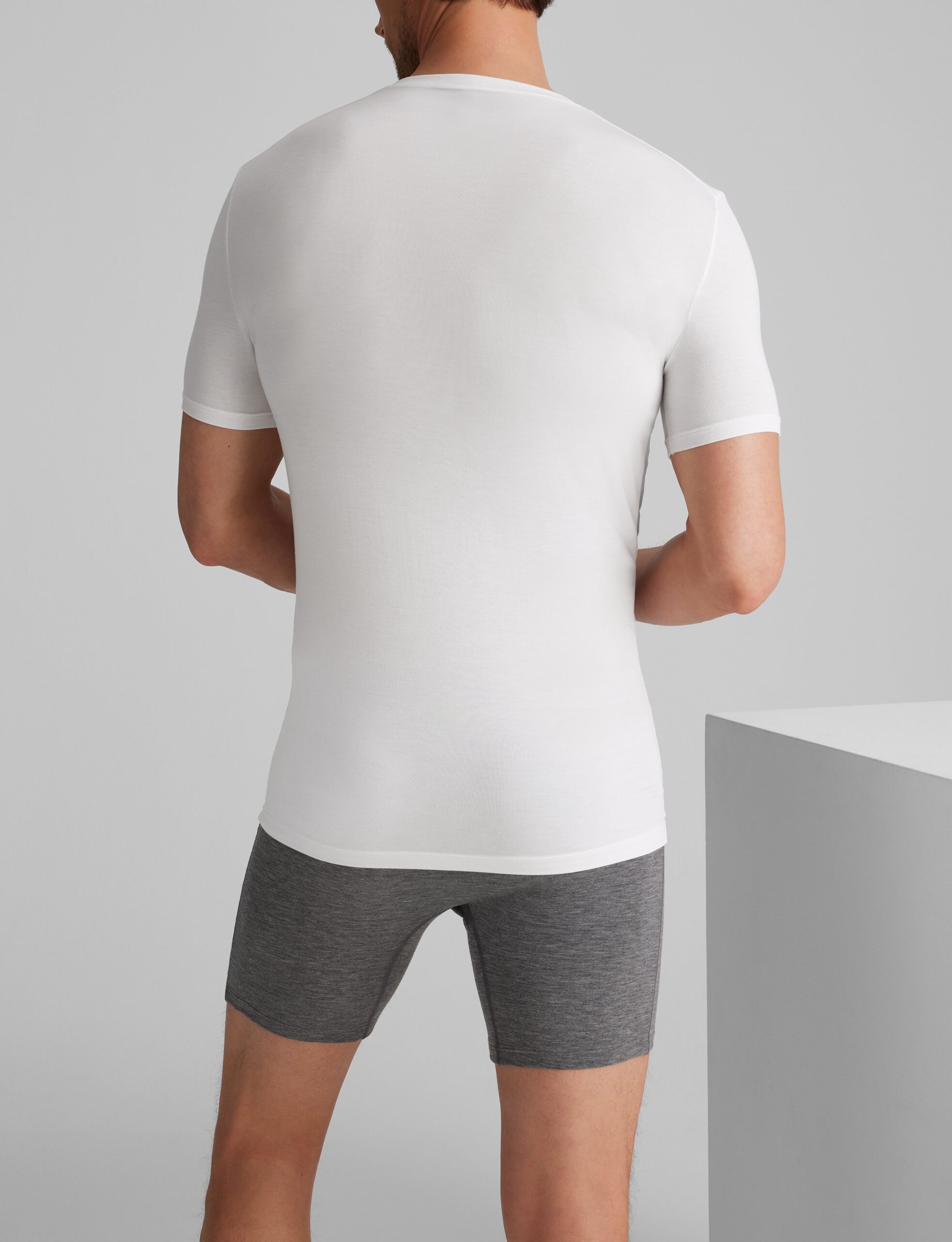 Second Skin Deep V-Neck Stay-Tucked Undershirt - Image 3