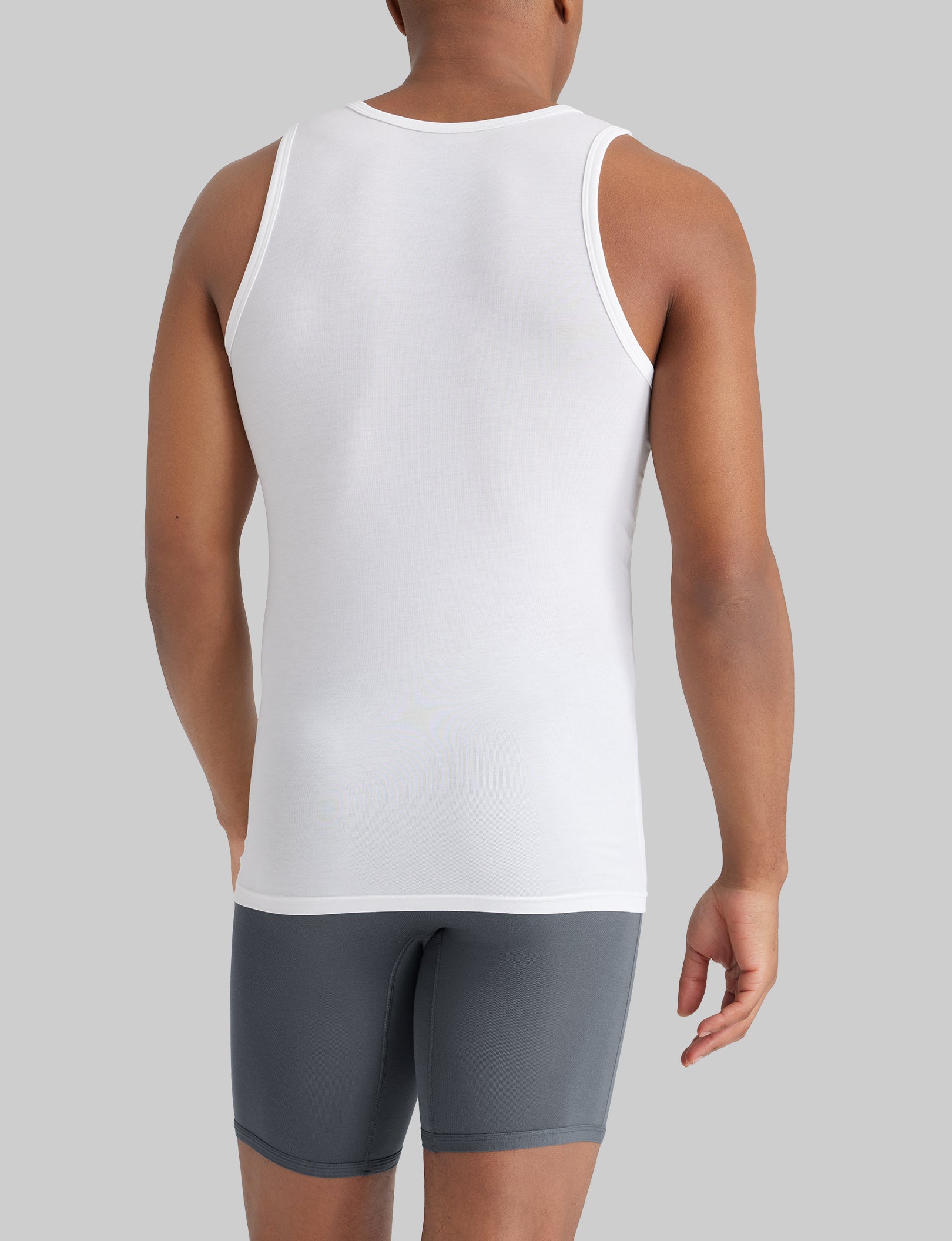 Second Skin Tank Stay-Tucked Undershirt (6-Pack) - Image 3