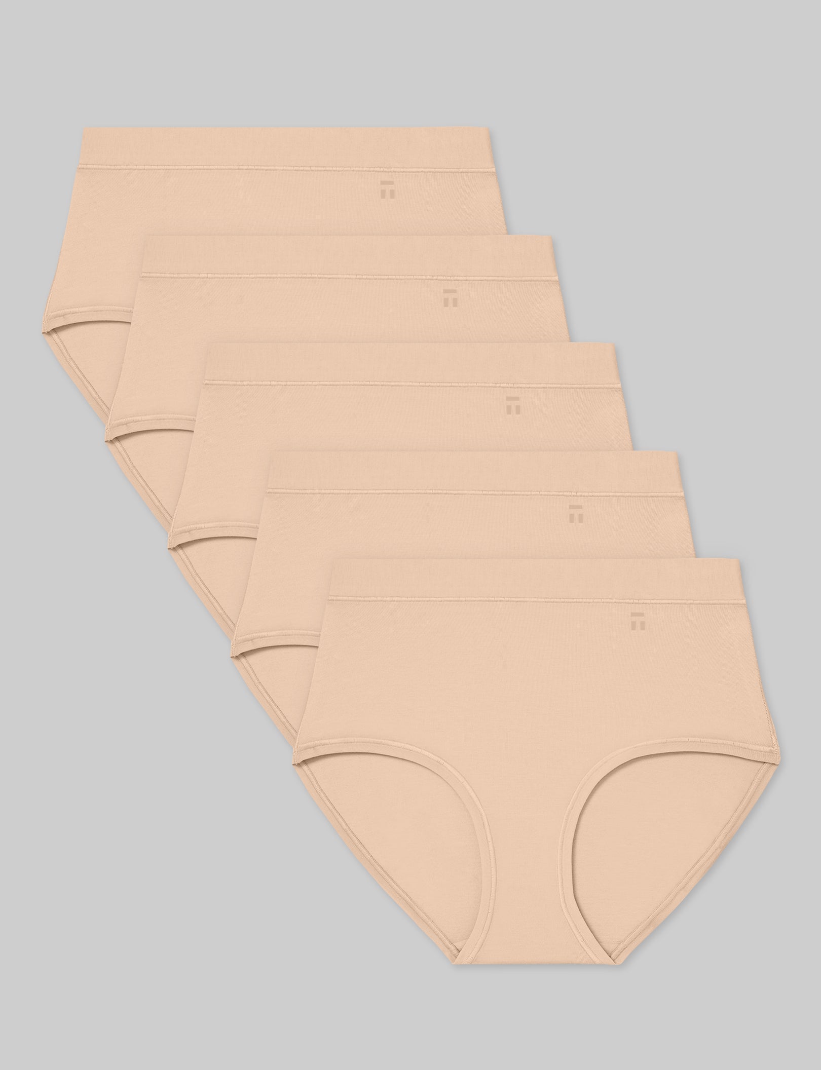 Women's Cool Cotton High Rise Brief (5-Pack) - Image 2