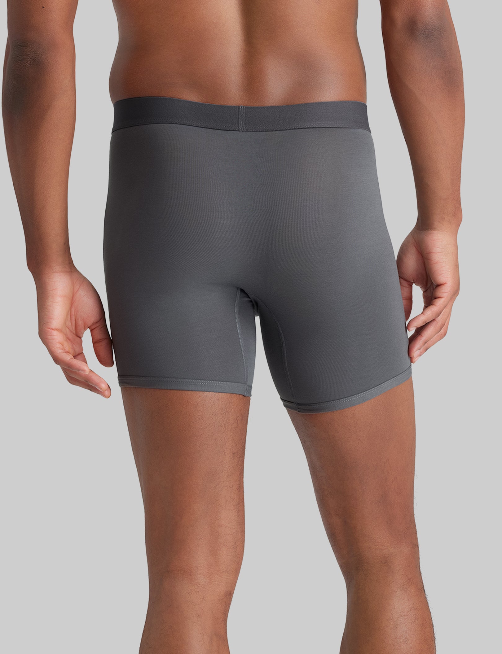 Cool Cotton Mid-Length Boxer Brief 6" (6-Pack) - Image 5
