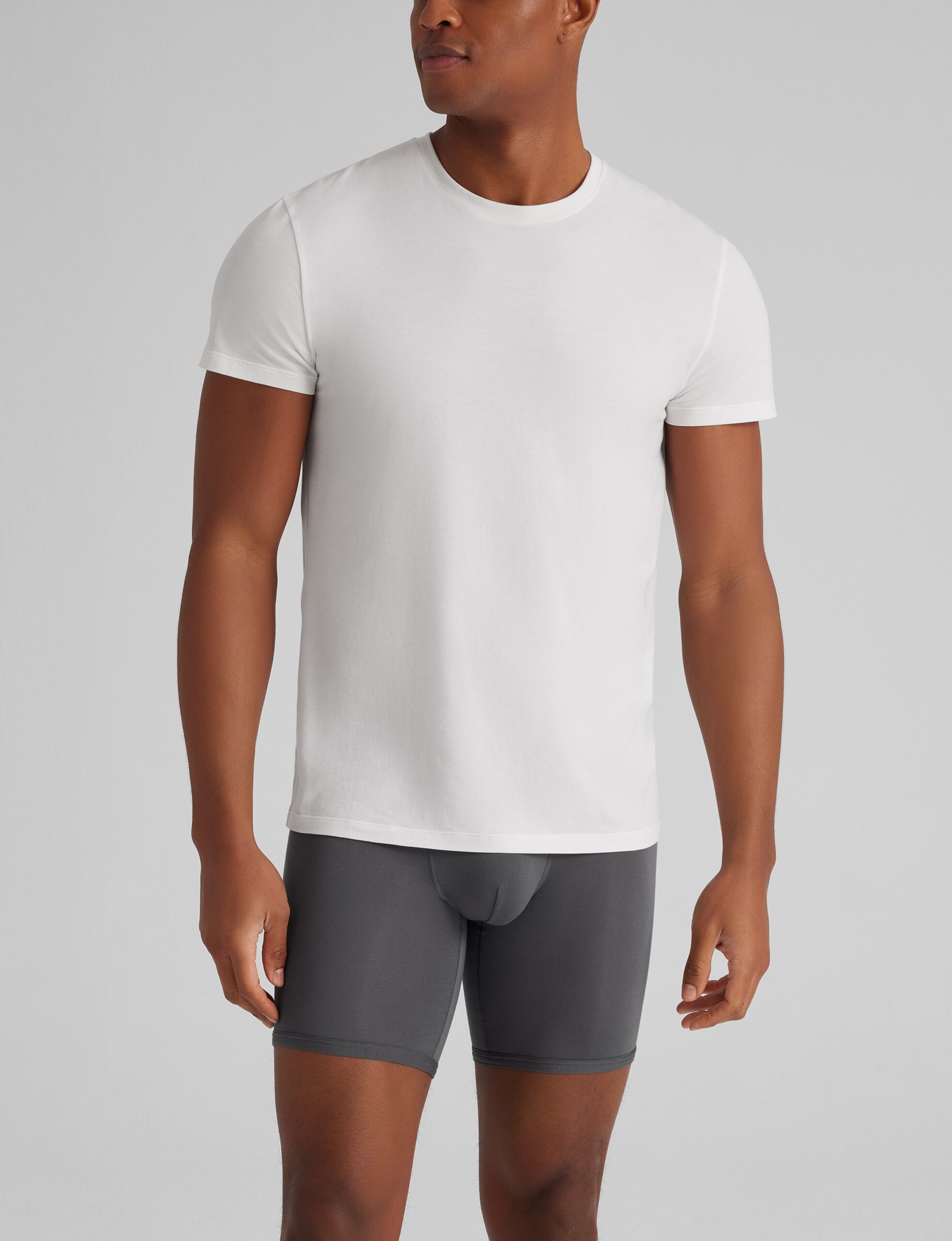 Cool Cotton Crew Neck Modern Fit Undershirt (3-Pack) - Image 3
