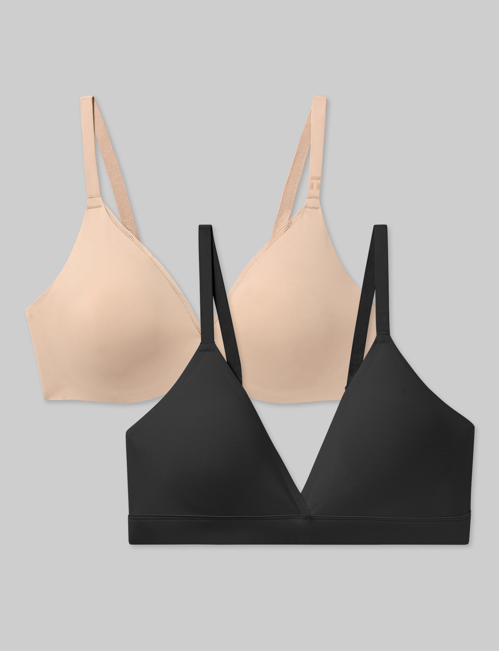 Air Plunge Bra and Air Triangle Bralette Set (2-Pack) - Image 2