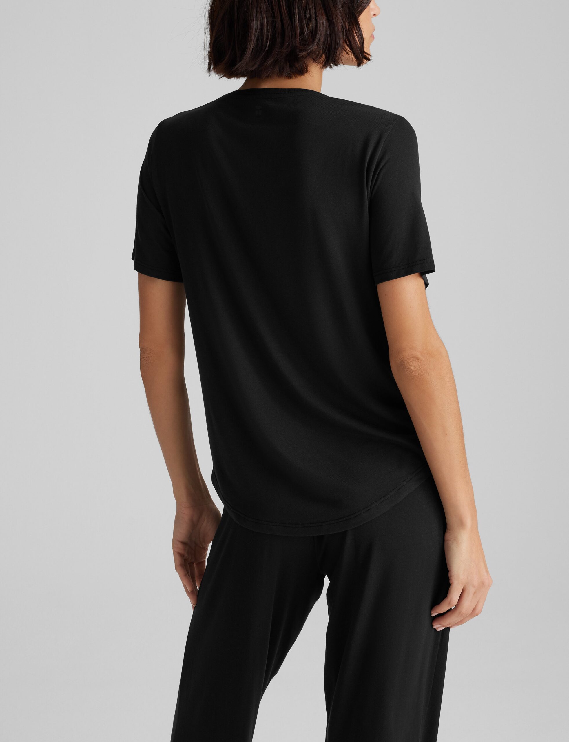 Women's Second Skin Sleep Pocket Tee & Pant Set - Image 6
