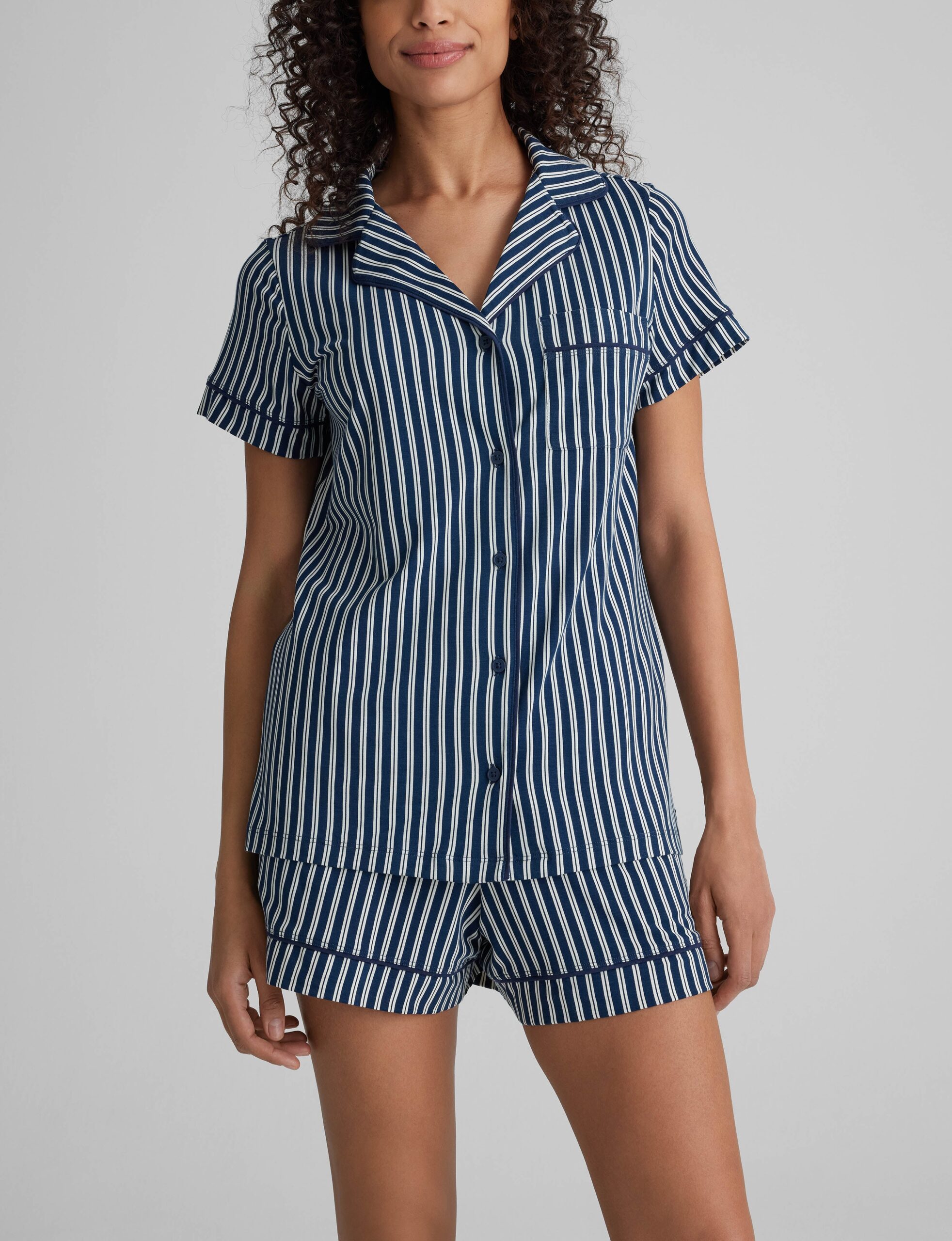 Women's Downtime Pajama Top & Short Set - Image 3