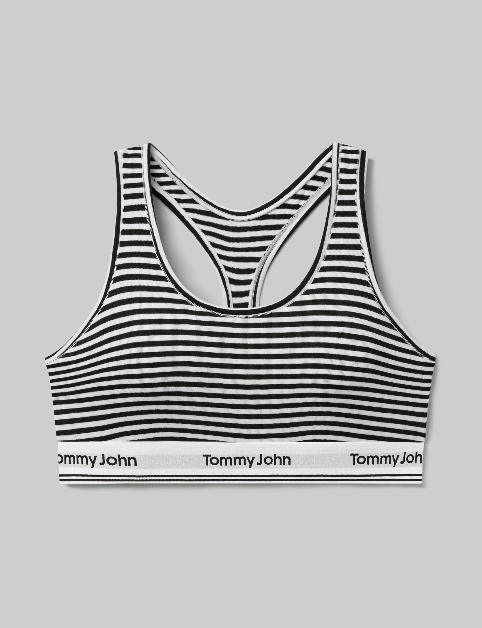 Signature Cotton Scoop Bralette