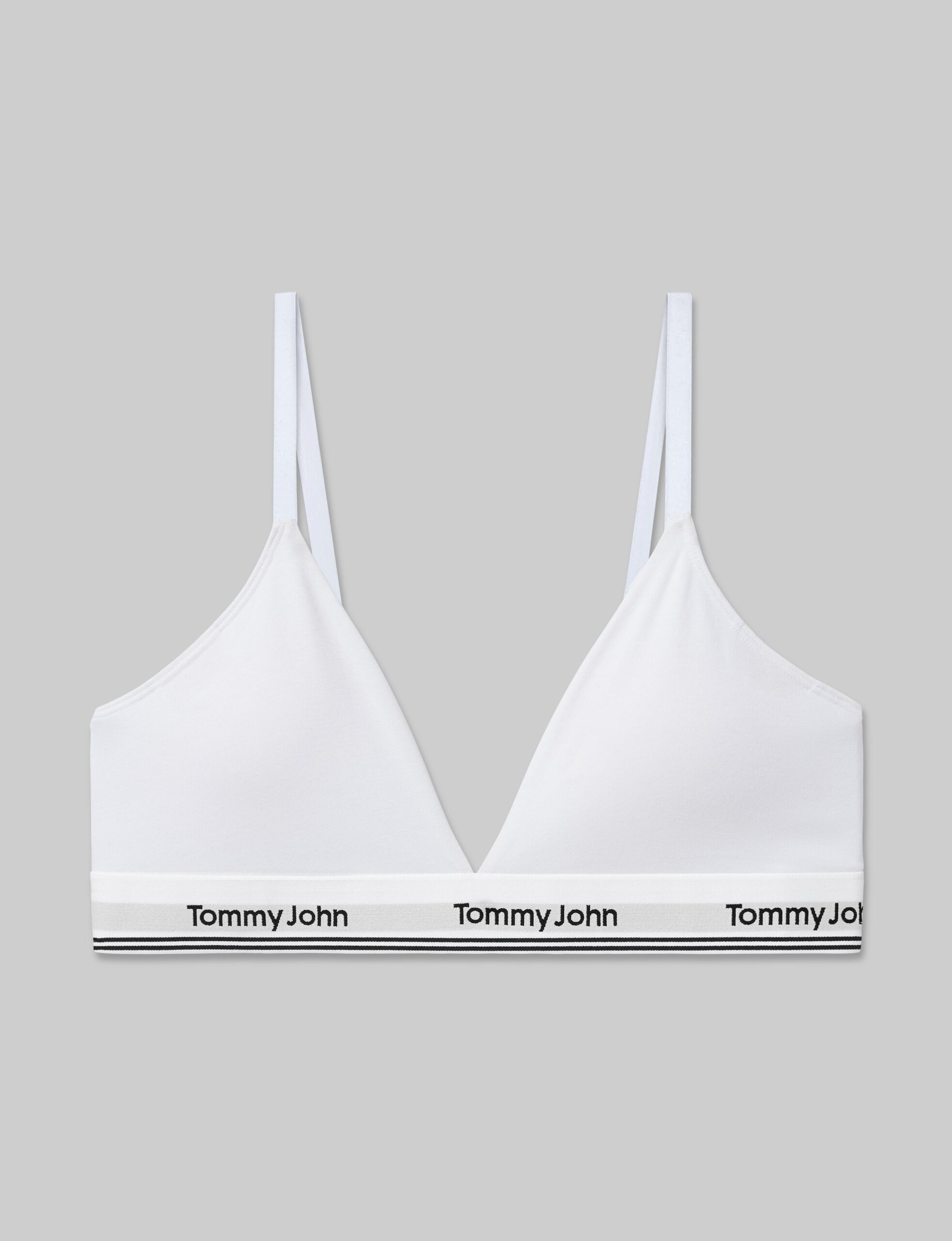 Signature Cotton Triangle Bralette