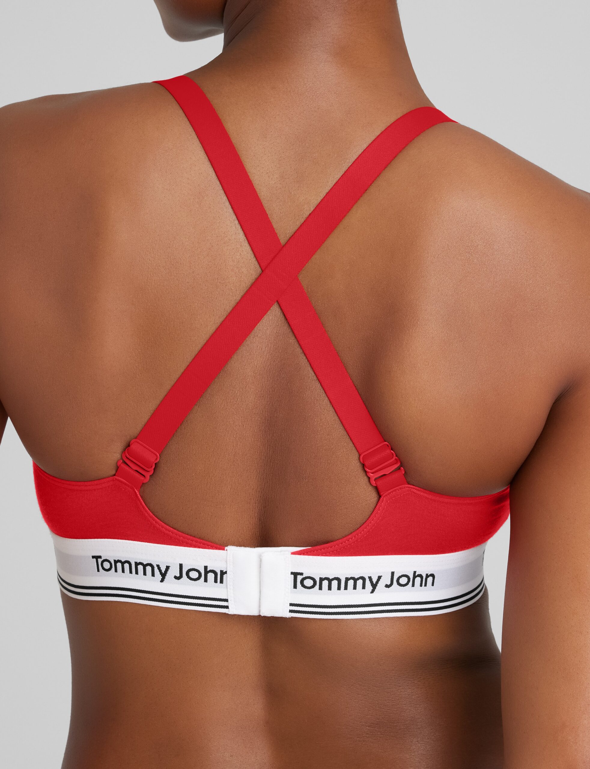 Signature Cotton Triangle Bralette - Image 5