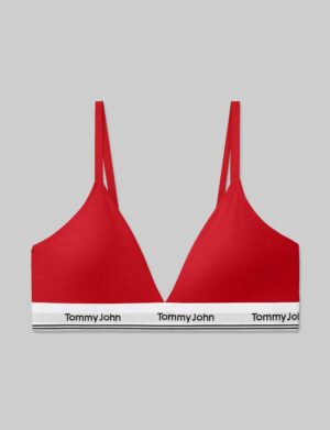 Signature Cotton Triangle Bralette