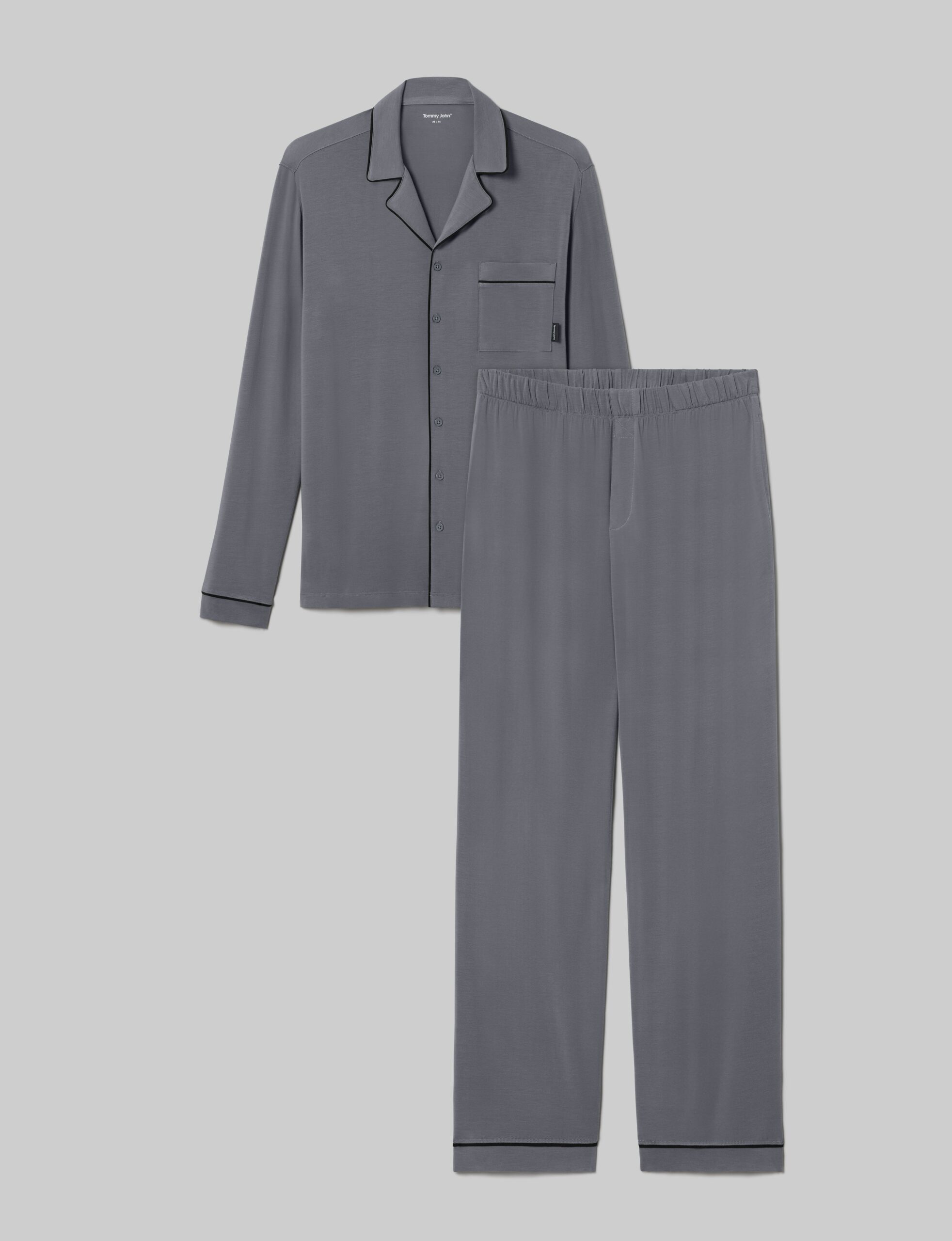 Downtime Long Sleeve Pajama Top & Pant Set