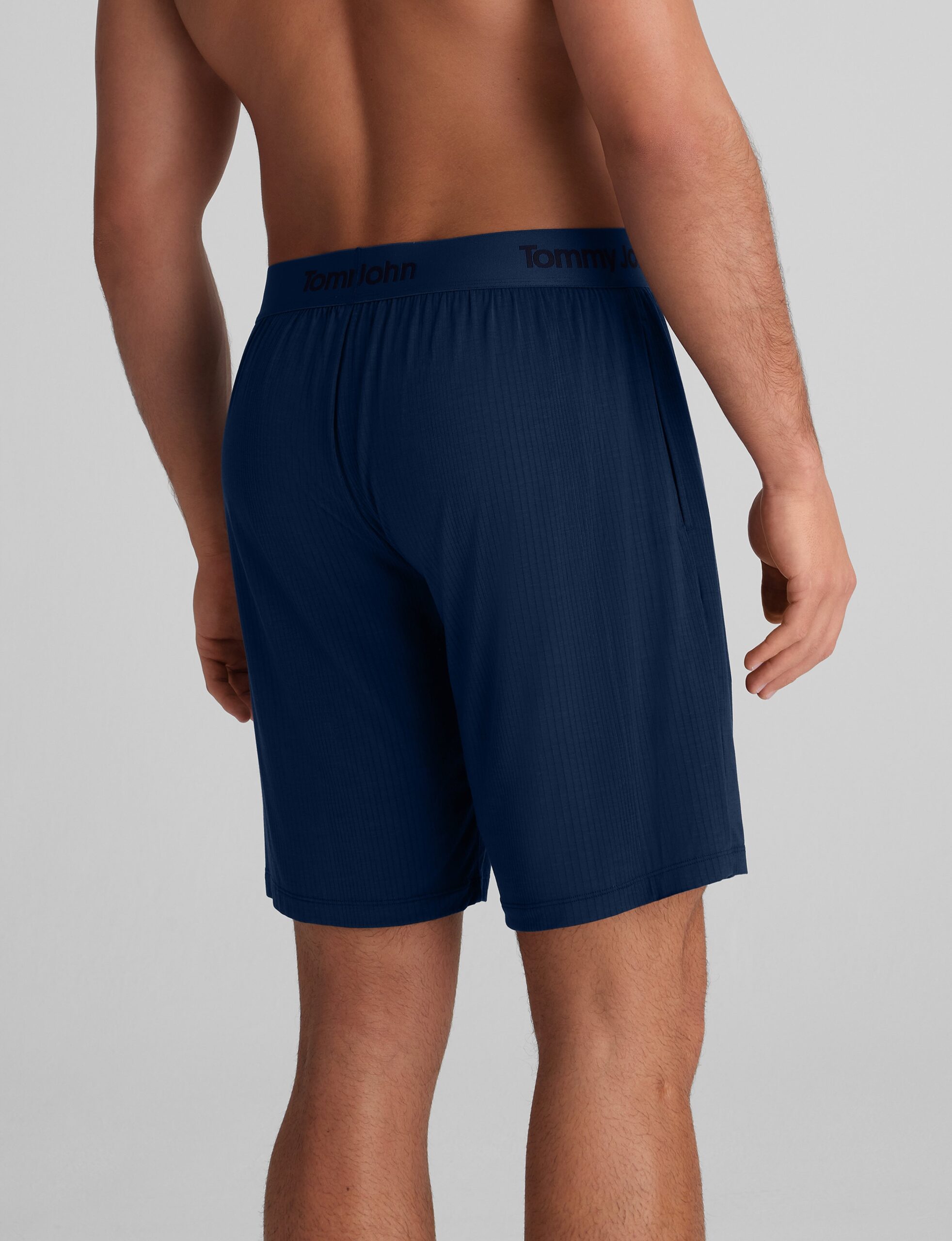 Second Skin Luxe Rib Sleep Tee & Short Set - Image 6