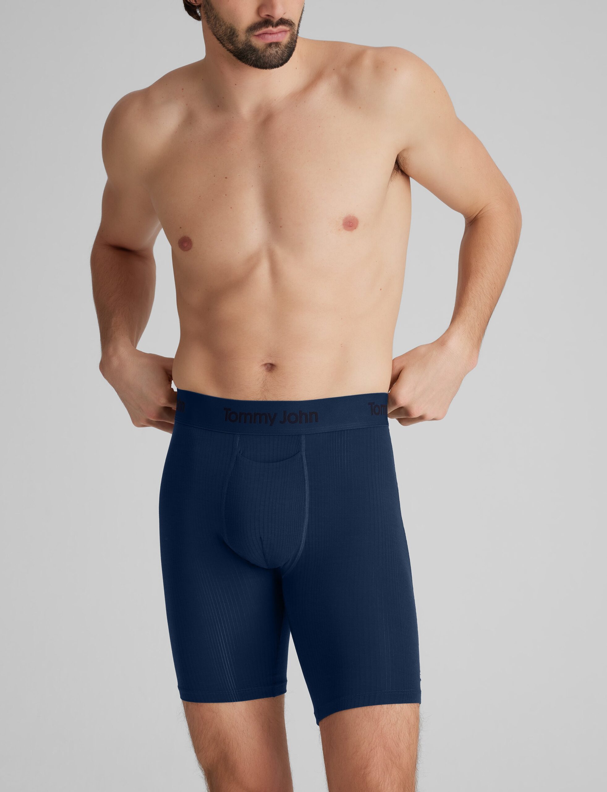 Second Skin Luxe Rib Boxer Brief 8" (6-Pack) - Image 4