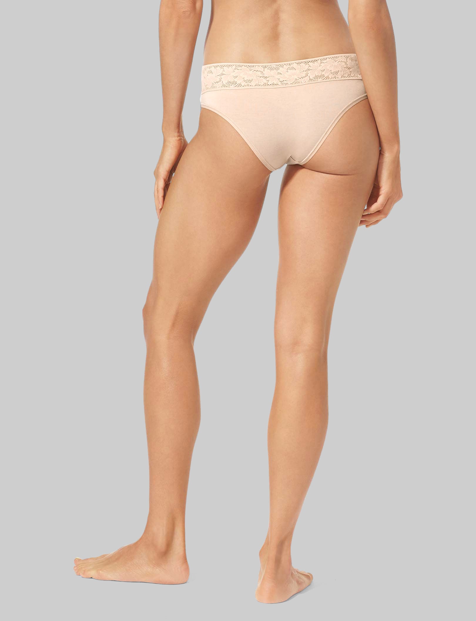 Women's Second Skin Cheeky, Lace Waist - Image 3