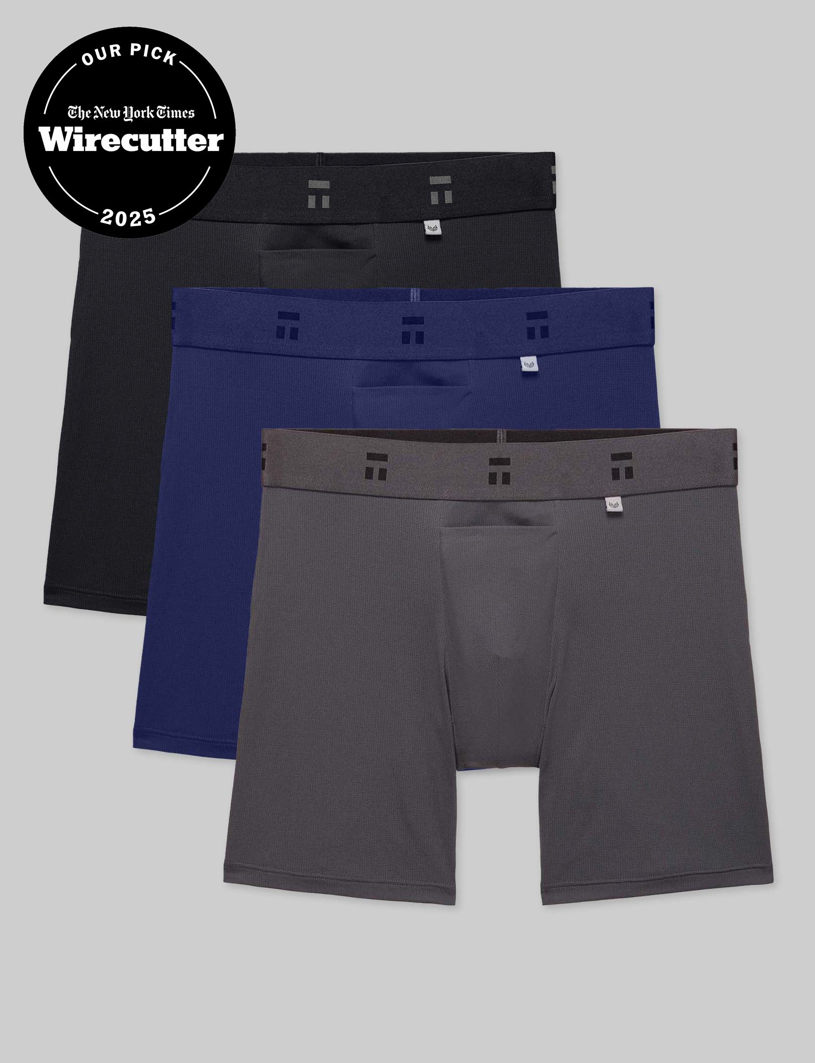 Air Mid-Length Boxer Brief 6" (3-Pack) - Image 2