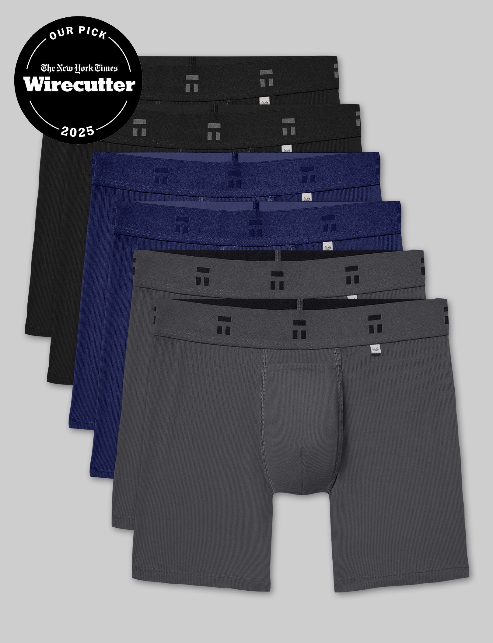 Air Mid-Length Boxer Brief 6" (6-Pack) - Image 2