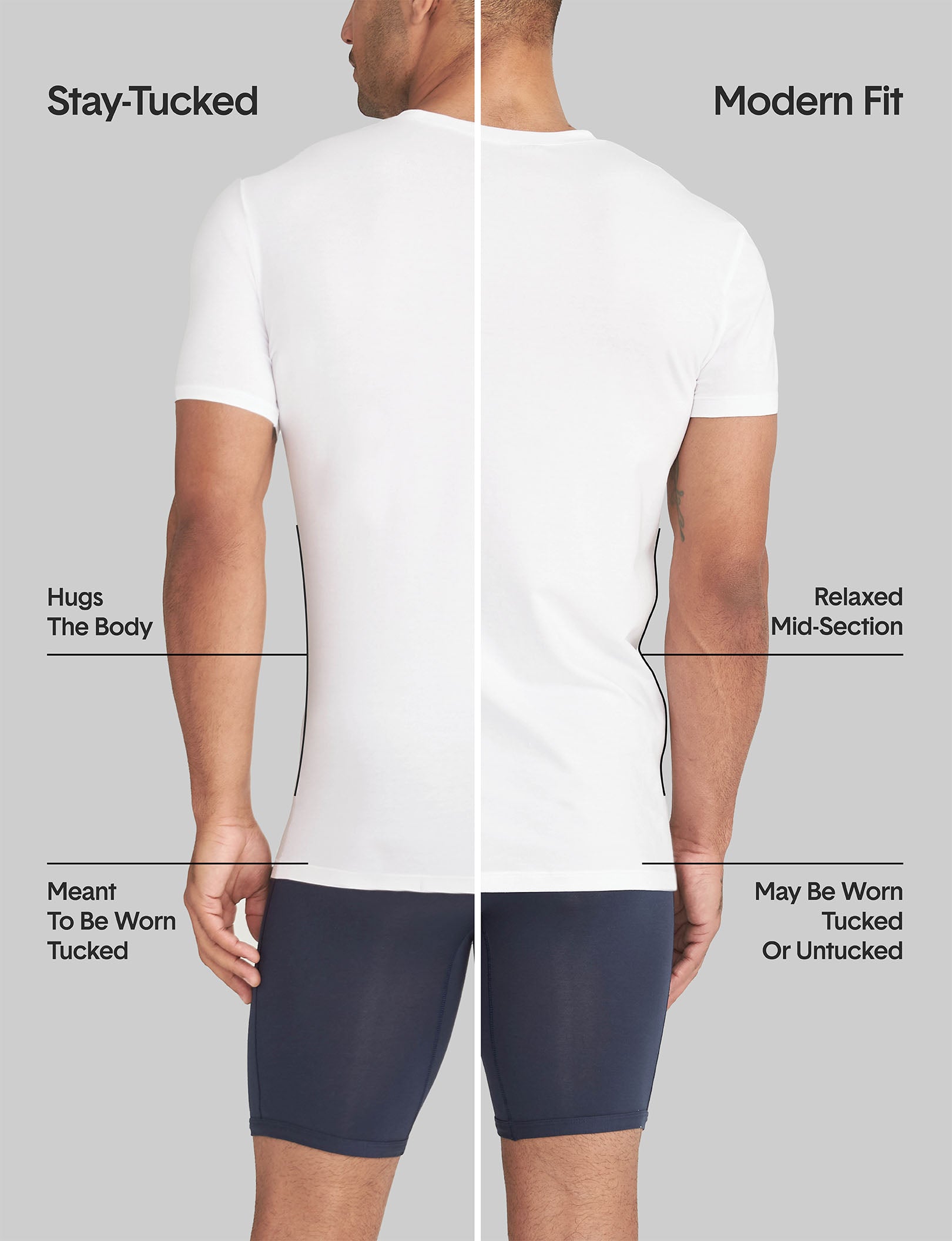Second Skin Tank Stay-Tucked Undershirt (6-Pack) - Image 5